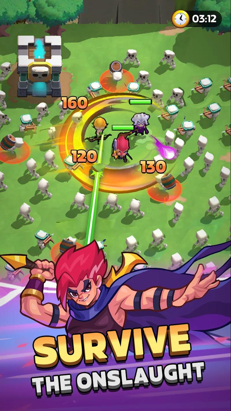 Epic Trio Roguelike Clash Screenshot 4