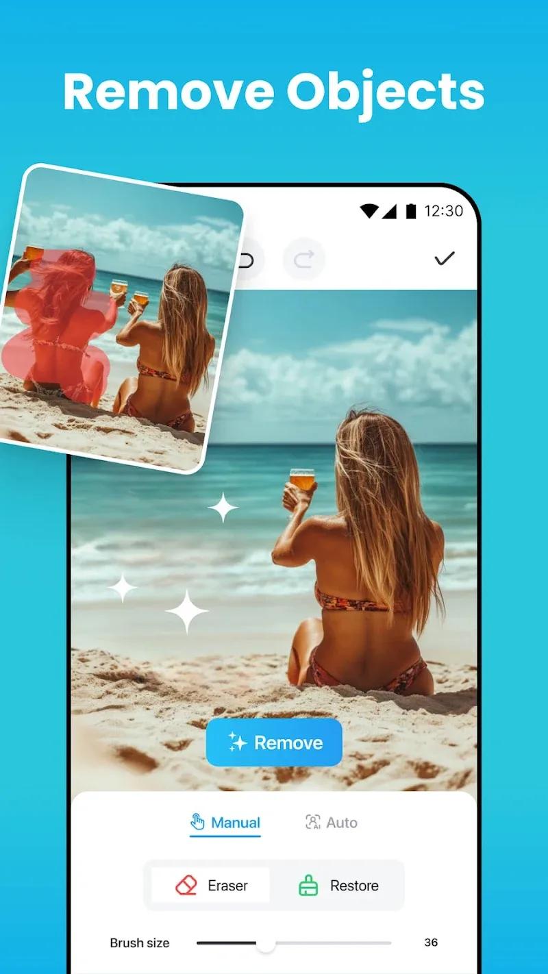 AI Photo Editor - BgMaster Screenshot 1