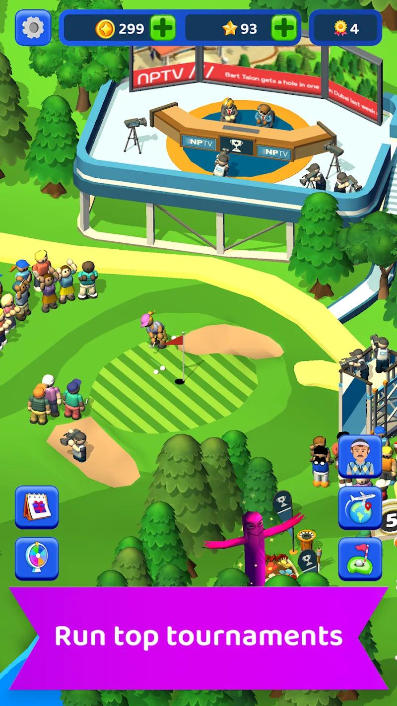 Idle Golf Club Manager Tycoon Screenshot 4