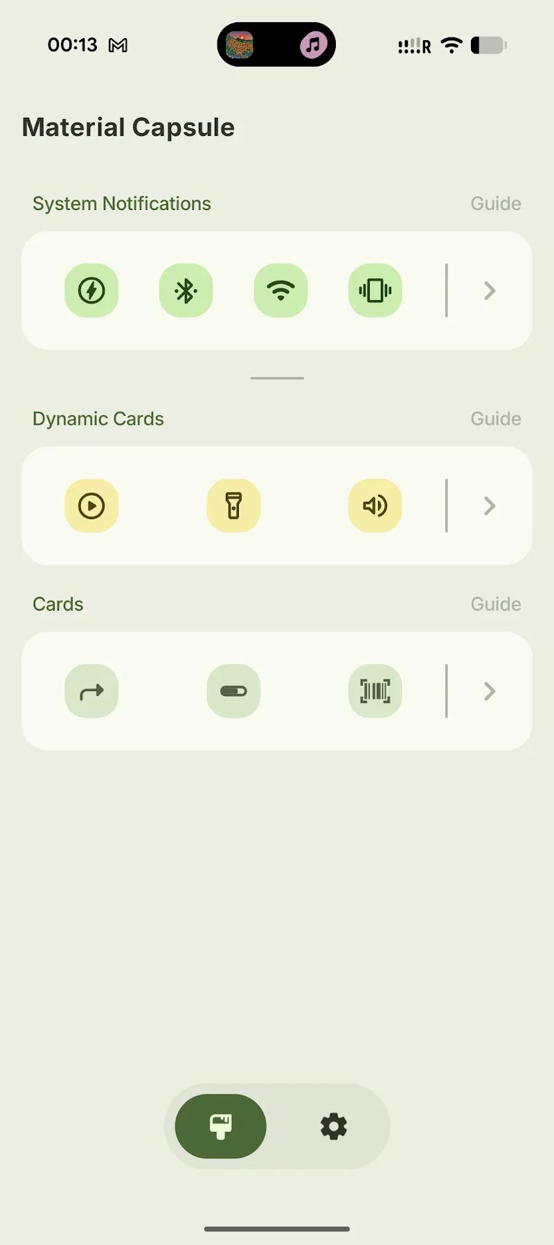 Material Capsule Screenshot 1
