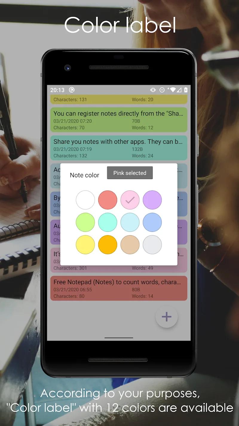 Word Counter Note CountablePad Screenshot 2