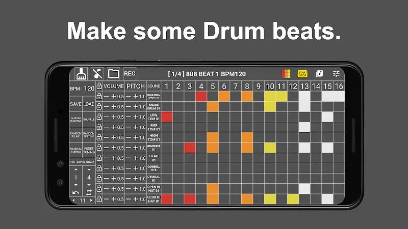 808 Drum Pad & Sequencer Screenshot 1