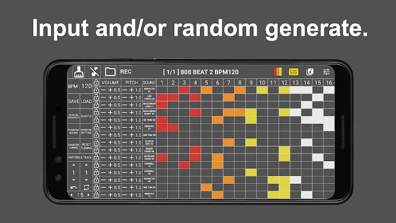 808 Drum Pad & Sequencer Screenshot 2
