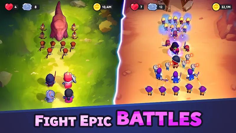 Age of Heroes: Strategy Battle Screenshot 1