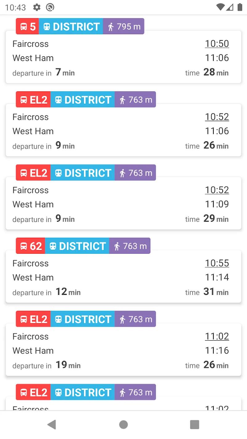 BusNavi Screenshot 3