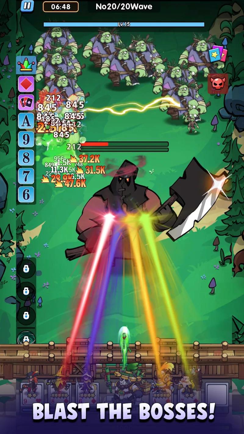 Fortress Frontlines: Card TD Screenshot 2