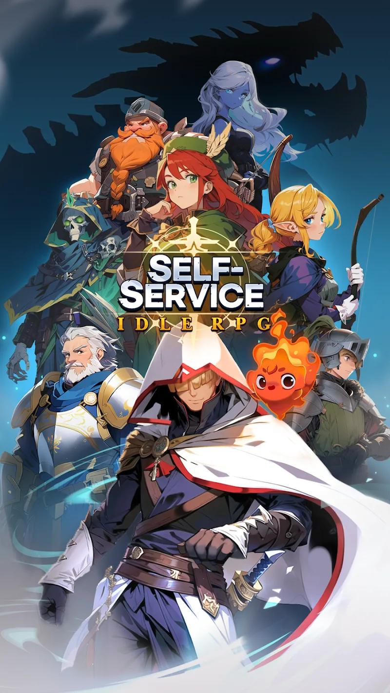 Self-Service Knight : idle RPG Screenshot 1