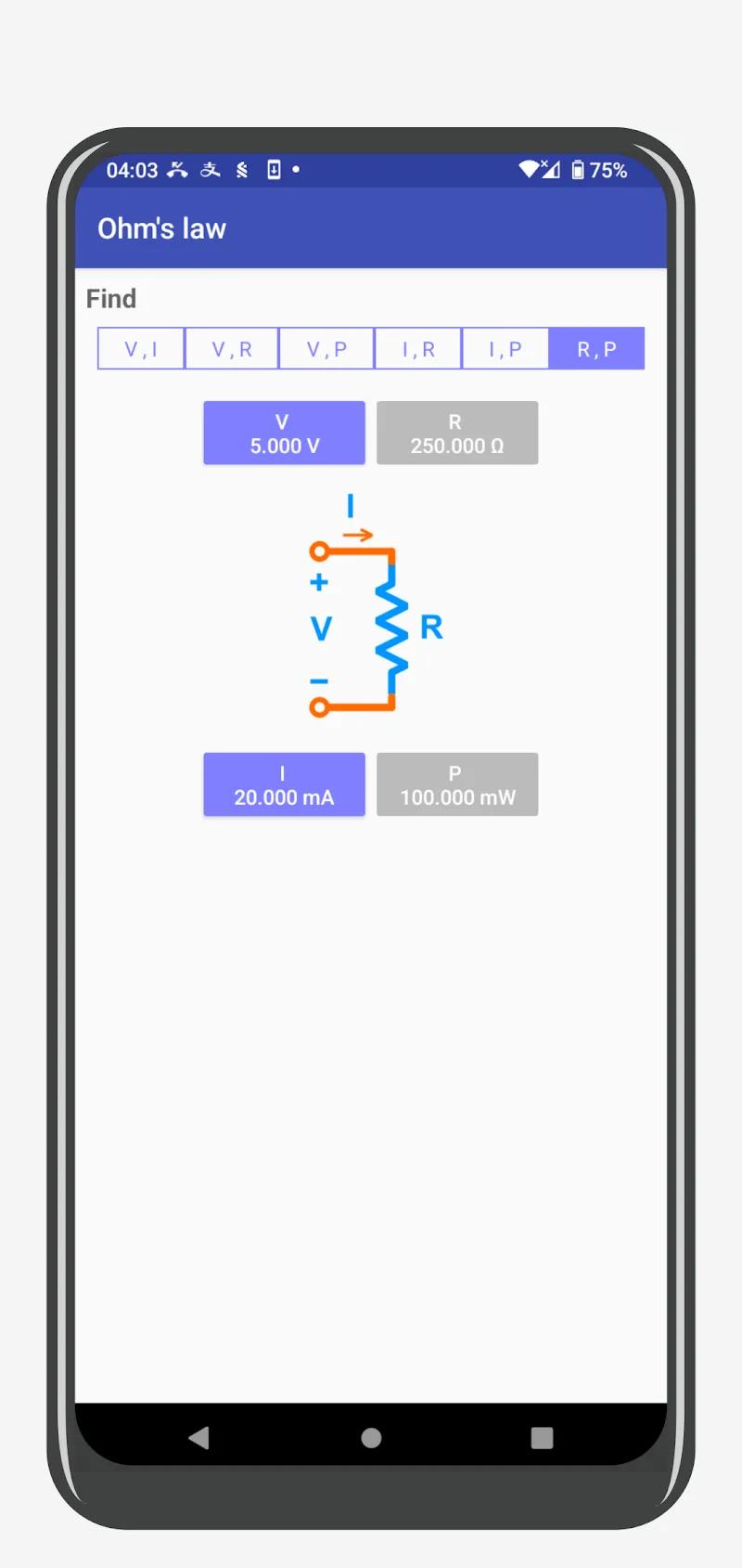 Electronics Toolbox Screenshot 3