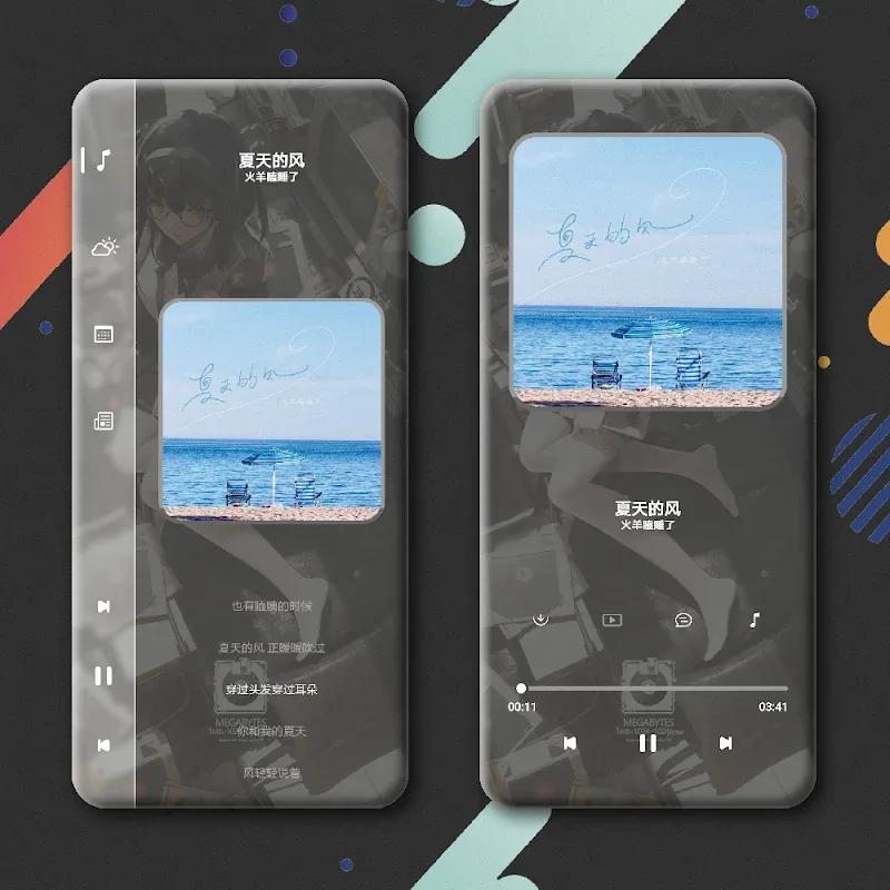 SILK UI for KLWP Screenshot 4