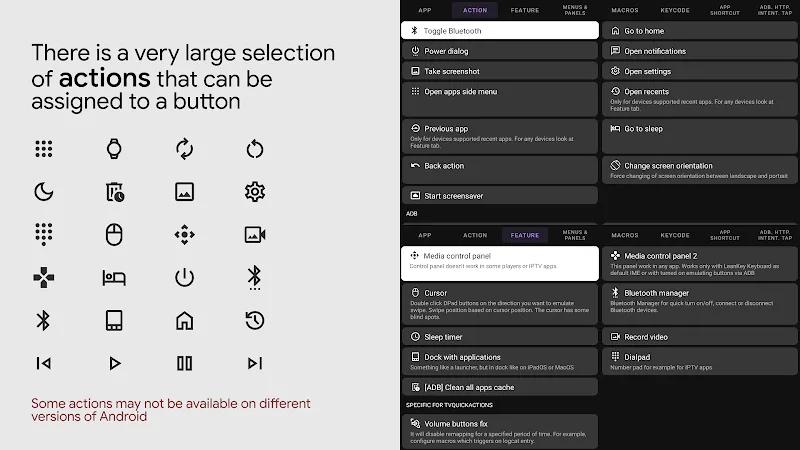 tvQuickActions Pro Screenshot 2