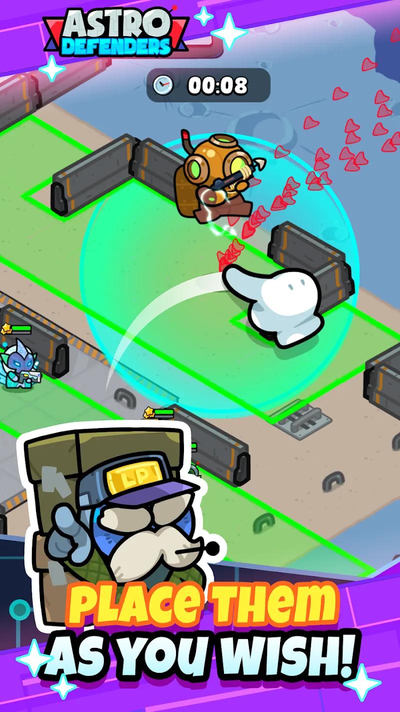Astro Defenders : Capt.Couch Screenshot 2