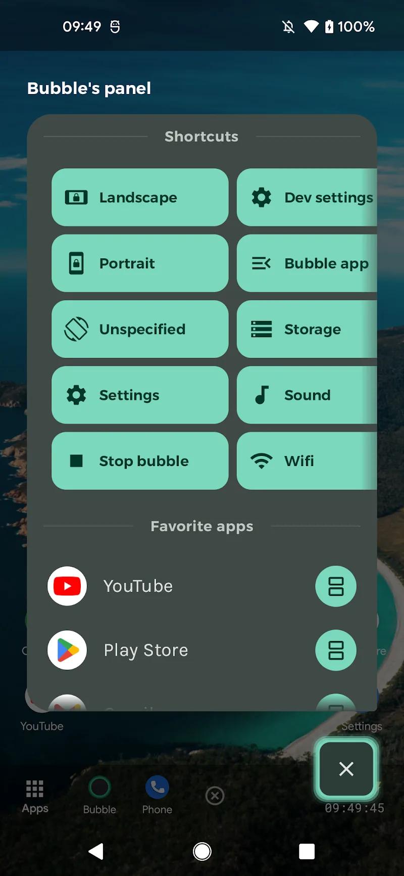 Bubble: Apps in split screen Screenshot 1