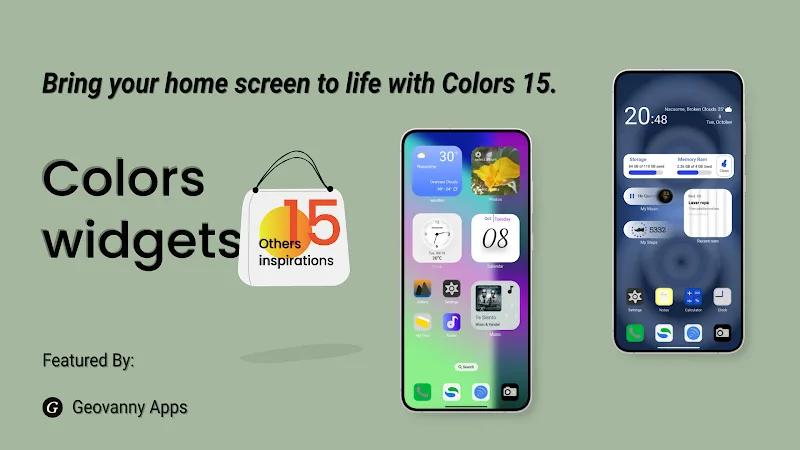 Color Widgets 15 for KWGT Screenshot 1