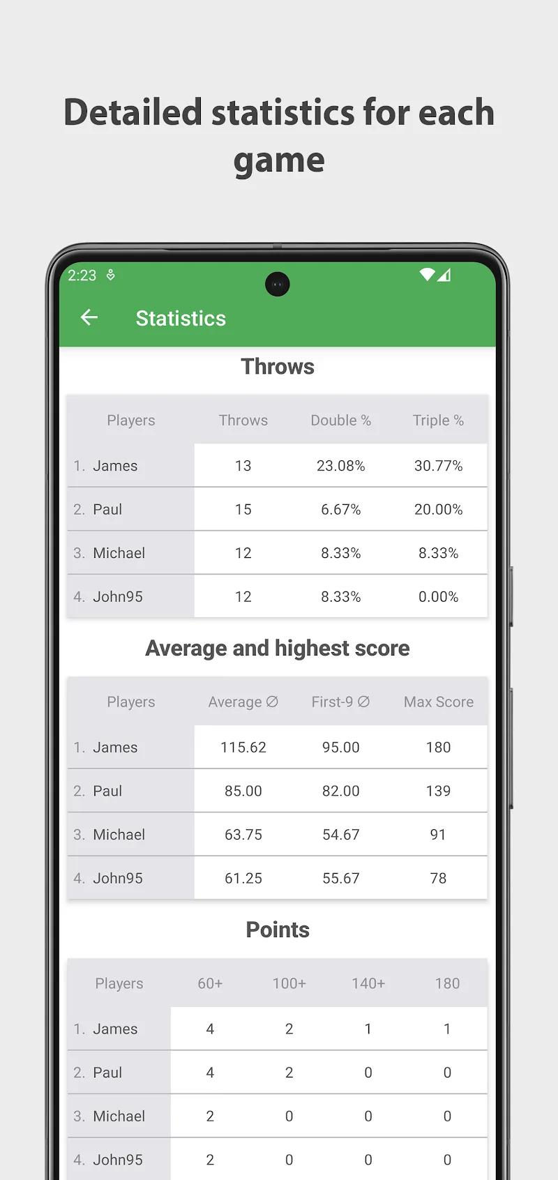 Darts Assistant Screenshot 4