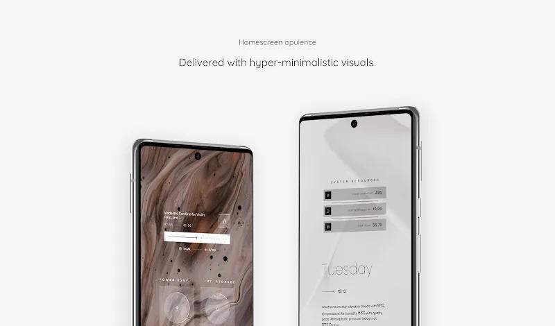 Evoque KWGT Screenshot 4