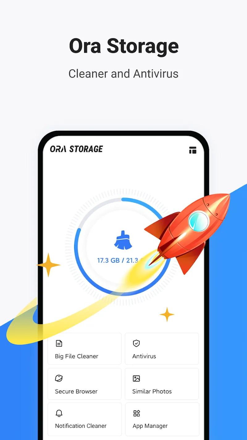 OraStorage: JunkClean/Security Screenshot 2