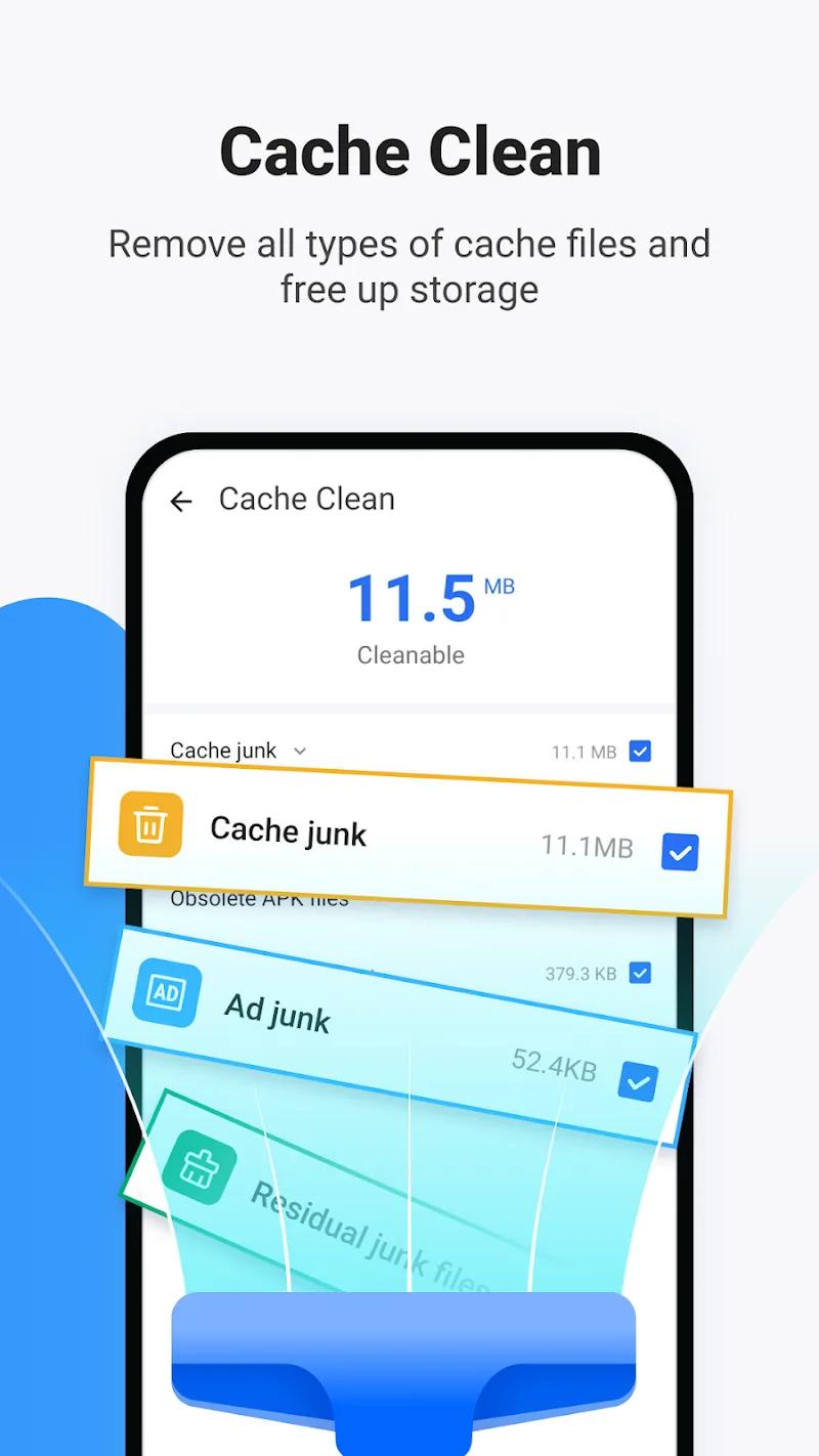 OraStorage: JunkClean/Security Screenshot 3