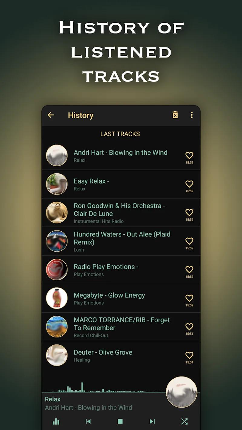 Chillout & Lounge music radio (Chill-out radio) Screenshot 2