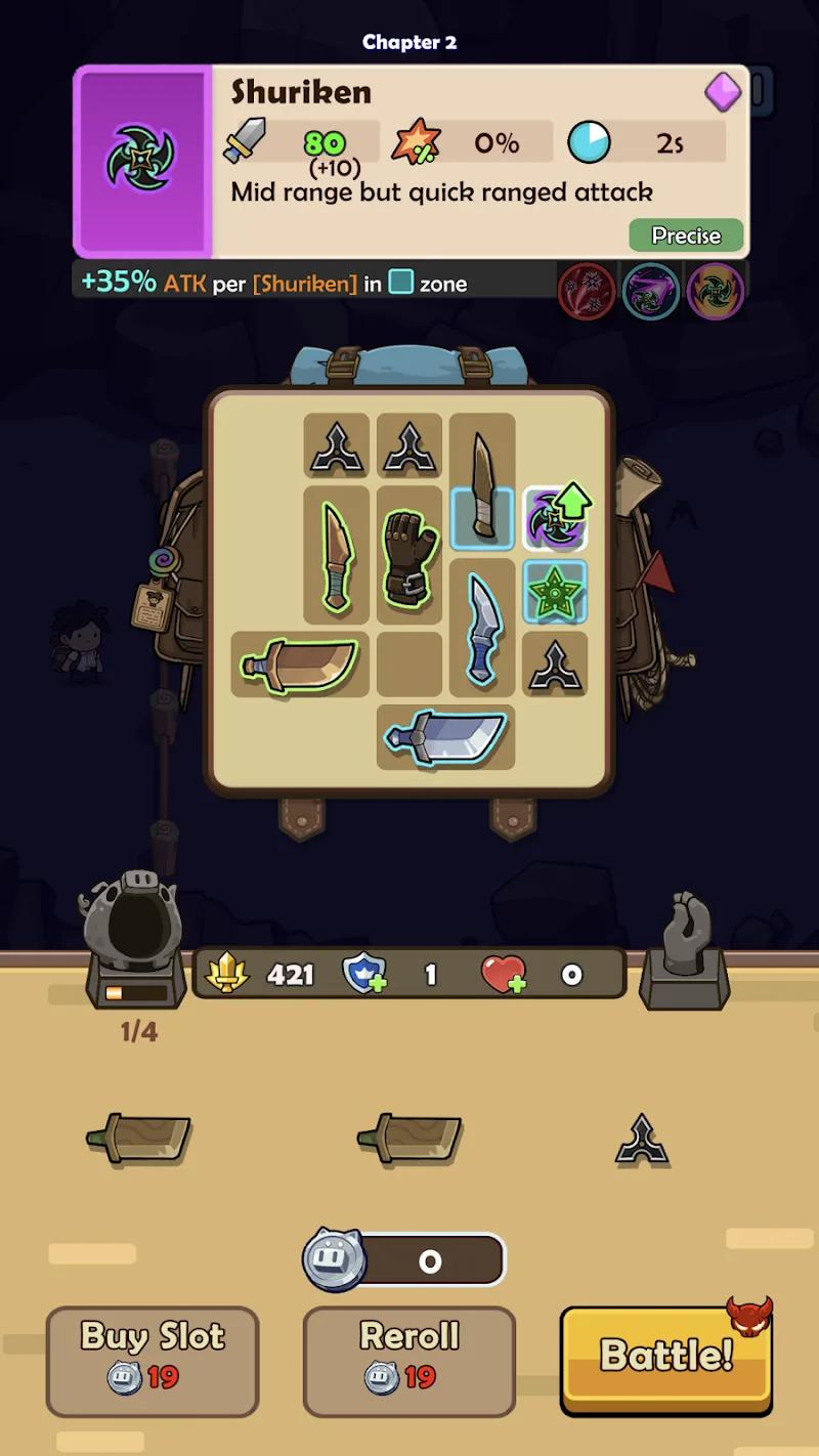 BagMaster Isekai – Bag Battle Screenshot 2