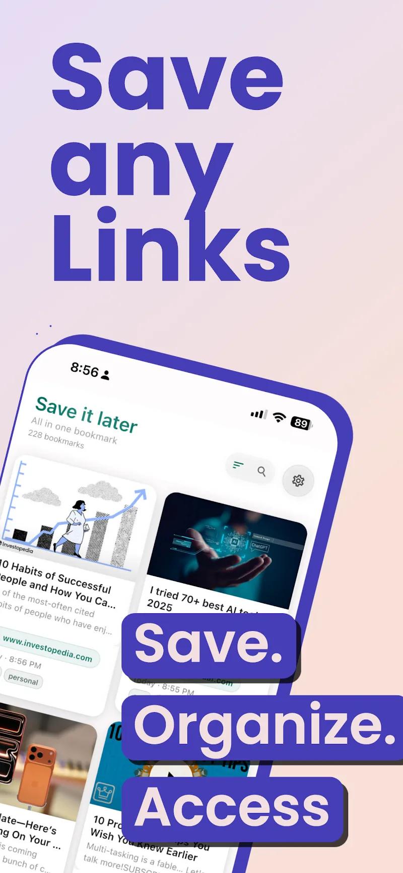 Save It Later Screenshot 1