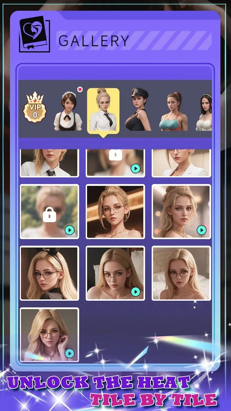 Beauty Mahjong: Chat& Love Screenshot 3