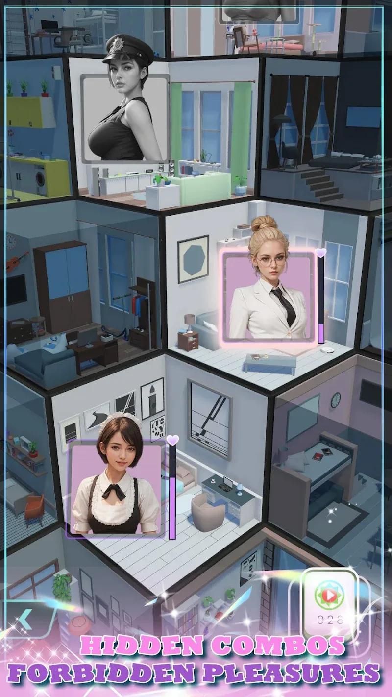 Beauty Mahjong: Chat& Love Screenshot 4