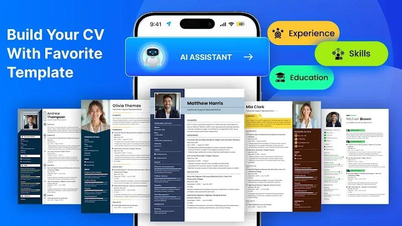 WeBuildCV AI Resume Maker Screenshot 2