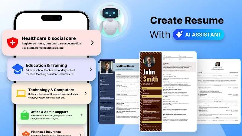 WeBuildCV AI Resume Maker Screenshot 3