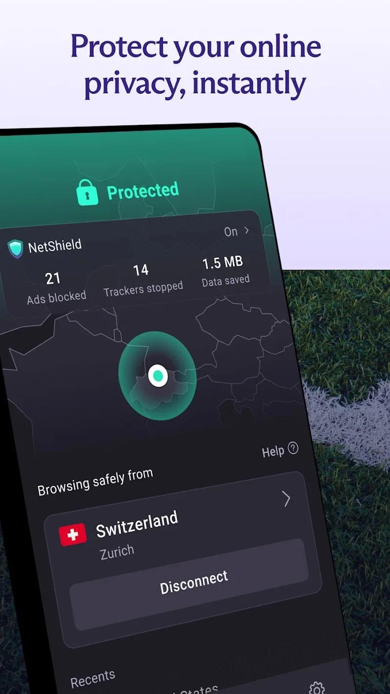 Proton VPN Screenshot 2