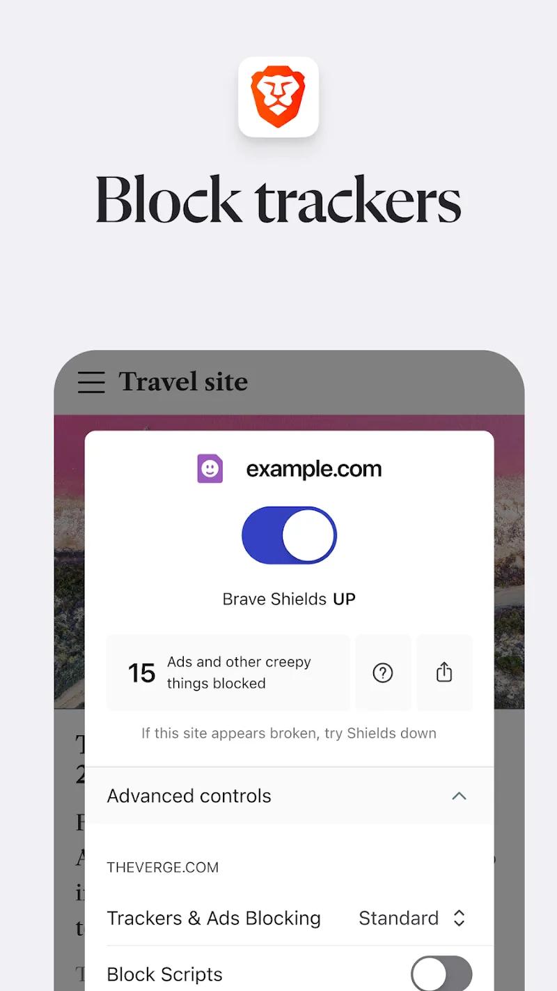Brave Private Web Browser, VPN Screenshot 4