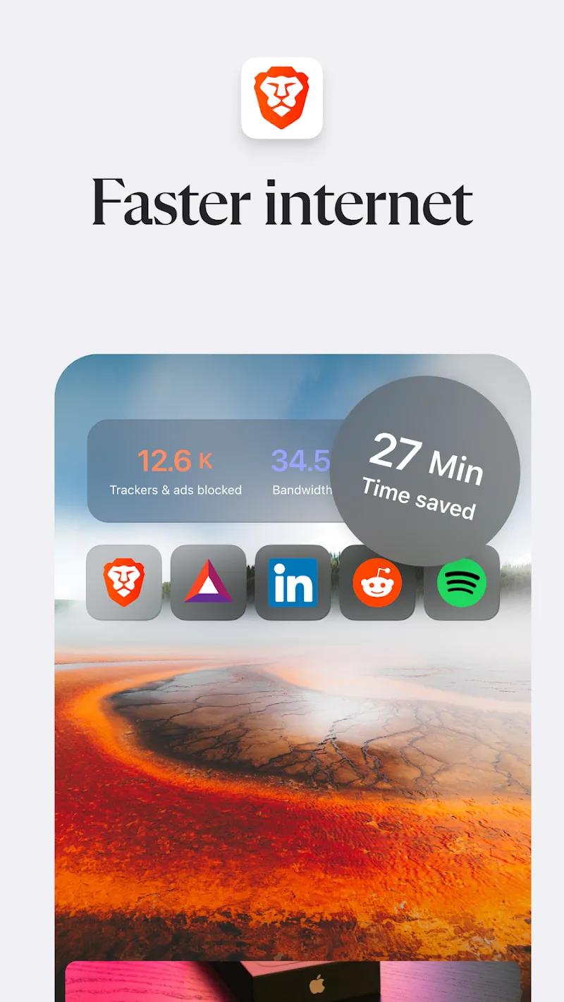 Brave Private Web Browser, VPN Screenshot 5