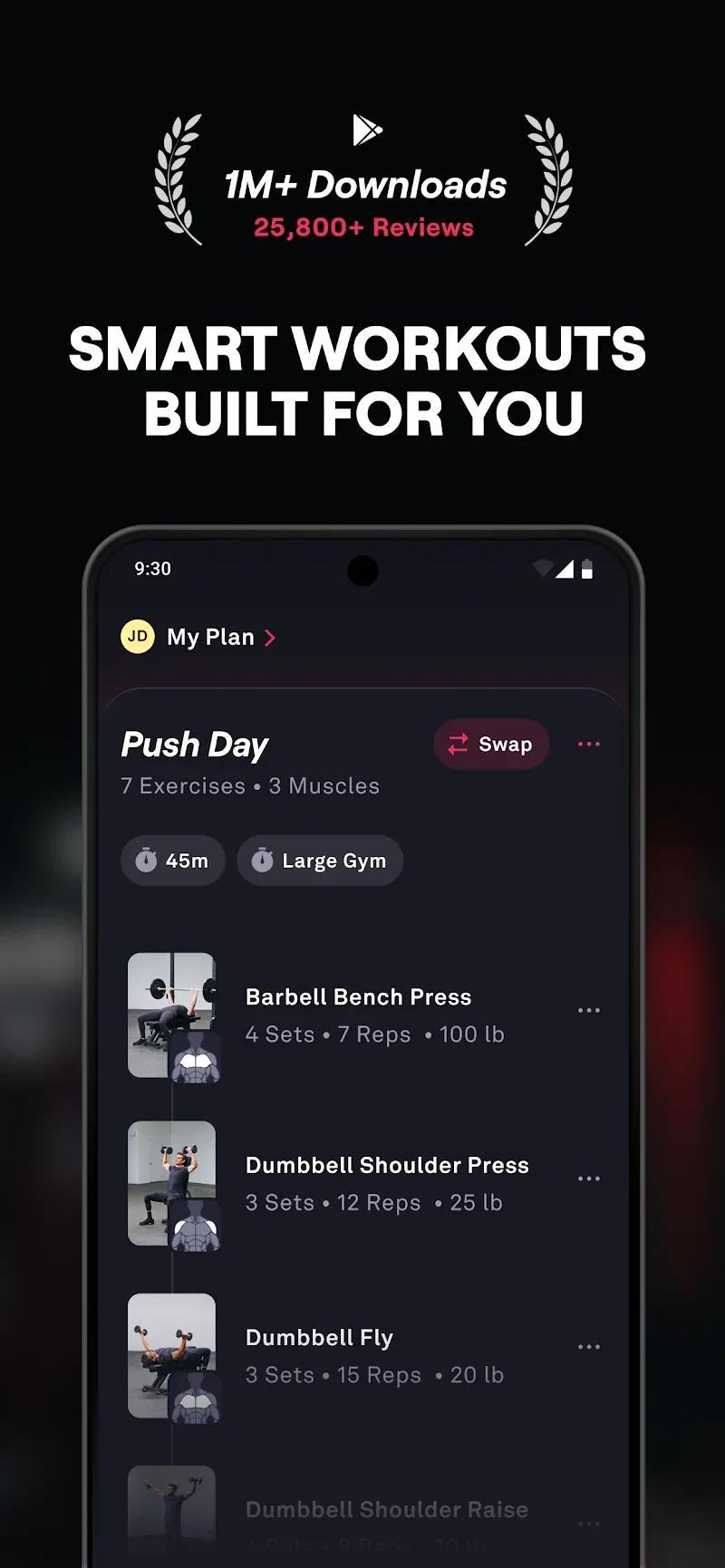 Fitbod Screenshot 1