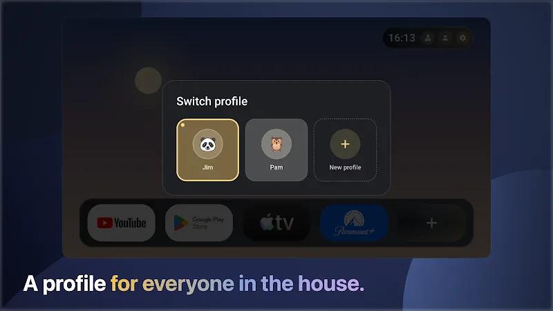 Monet Launcher - Android TV Screenshot 3