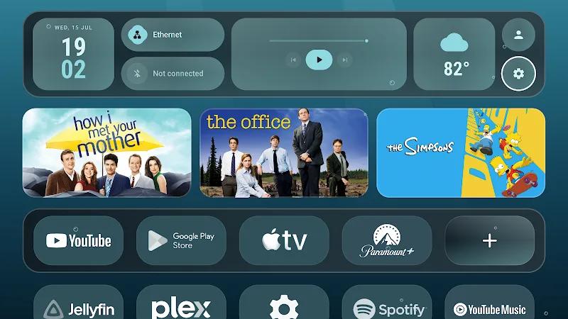 Monet Launcher - Android TV Screenshot 5