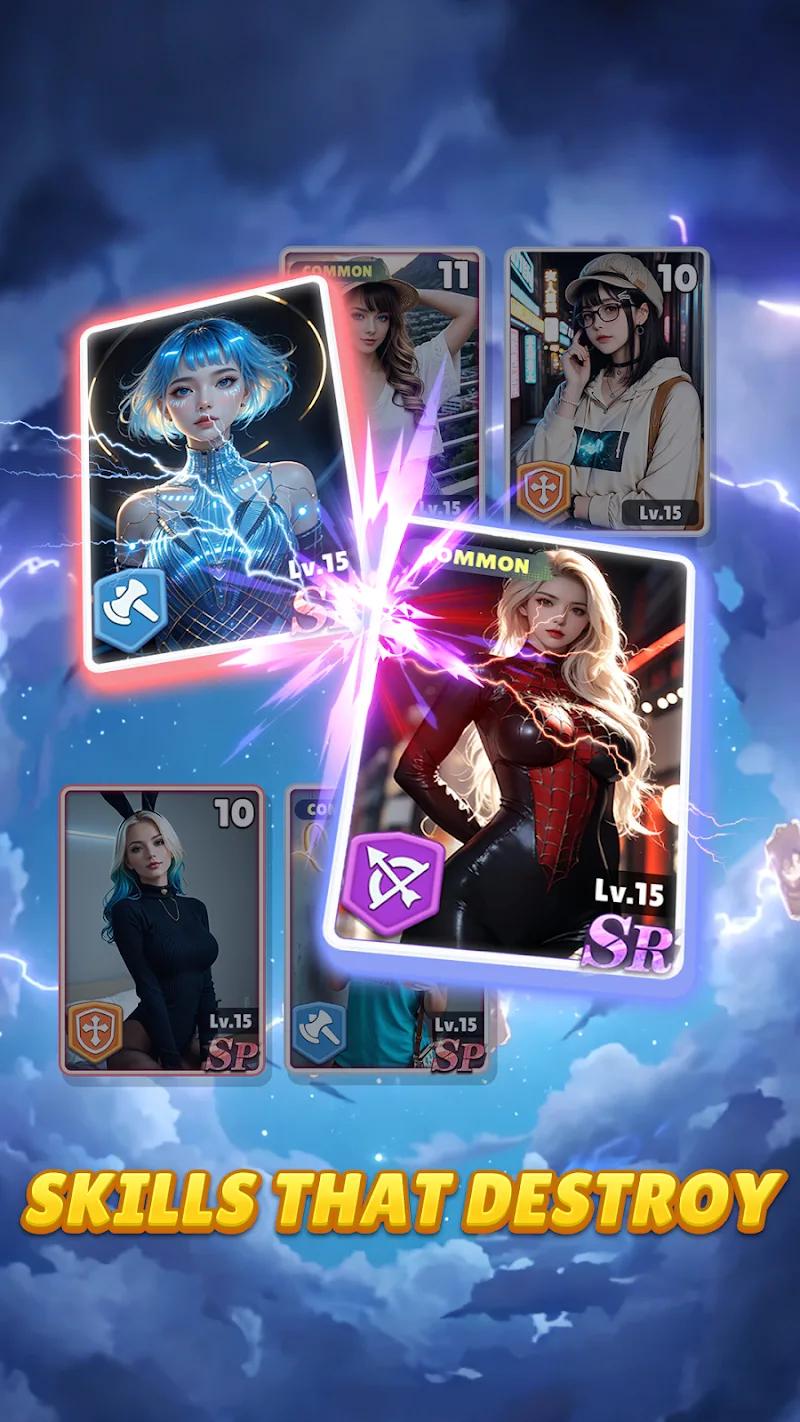 Mythic Maidens: Card Clash Screenshot 2