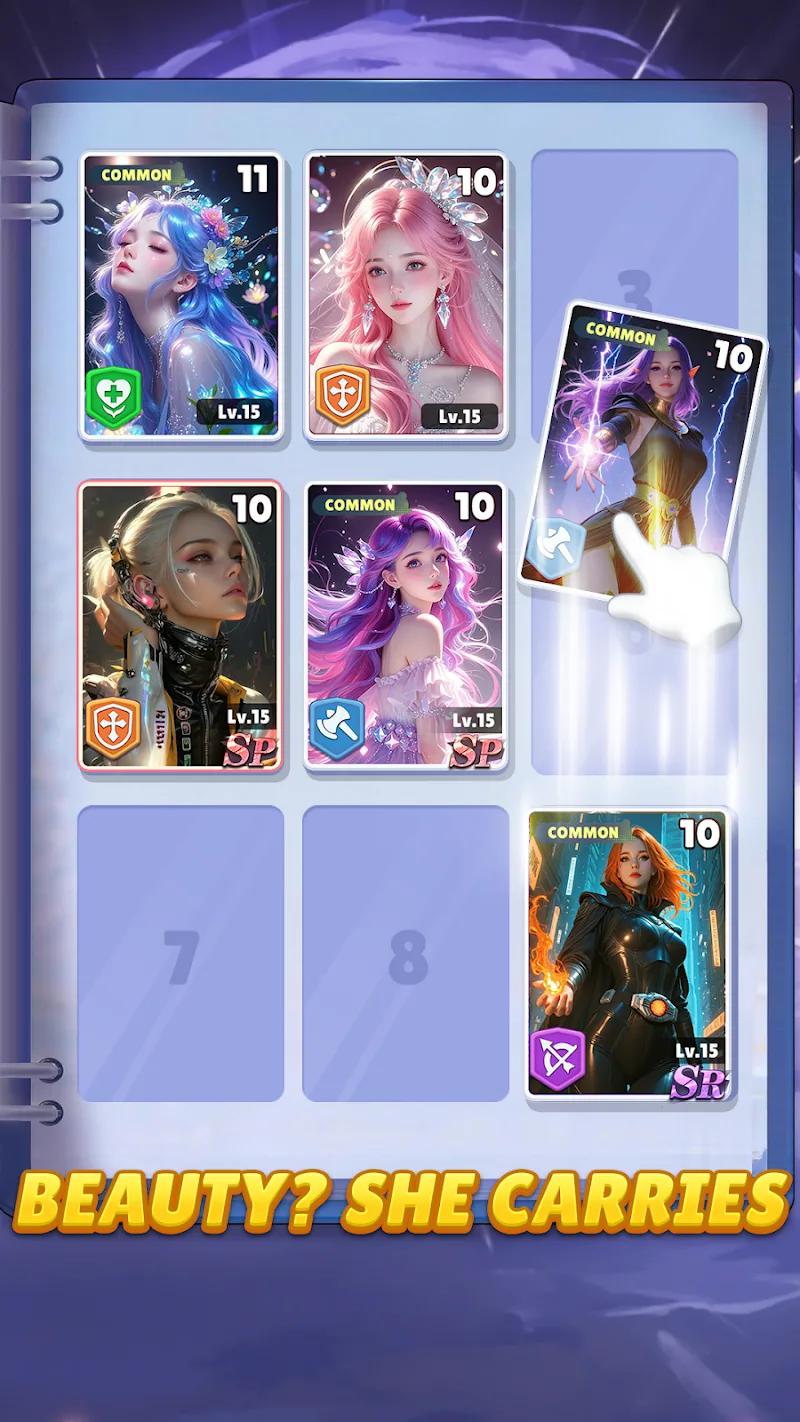 Mythic Maidens: Card Clash Screenshot 4