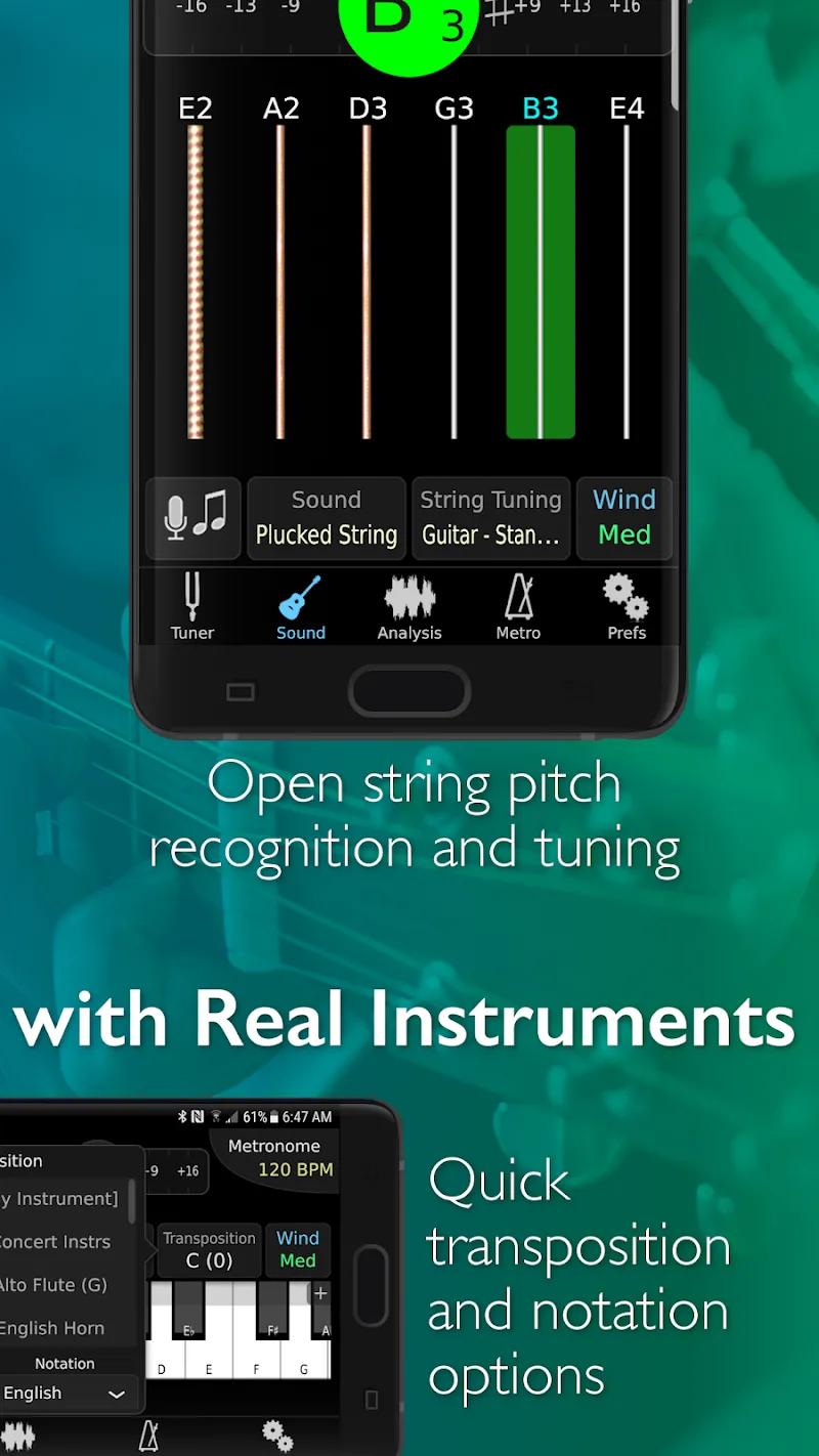 TonalEnergy Tuner & Metronome Screenshot 4