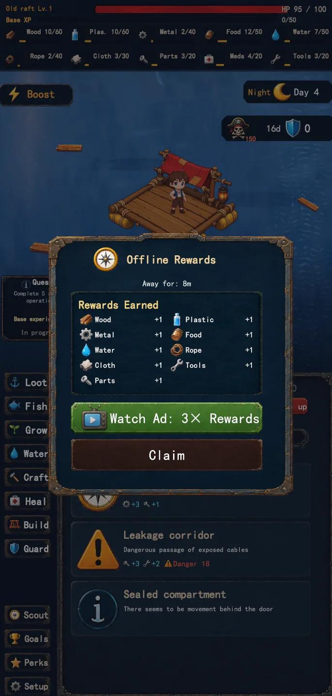 Raft Survival: Heaven Afloat Screenshot 2