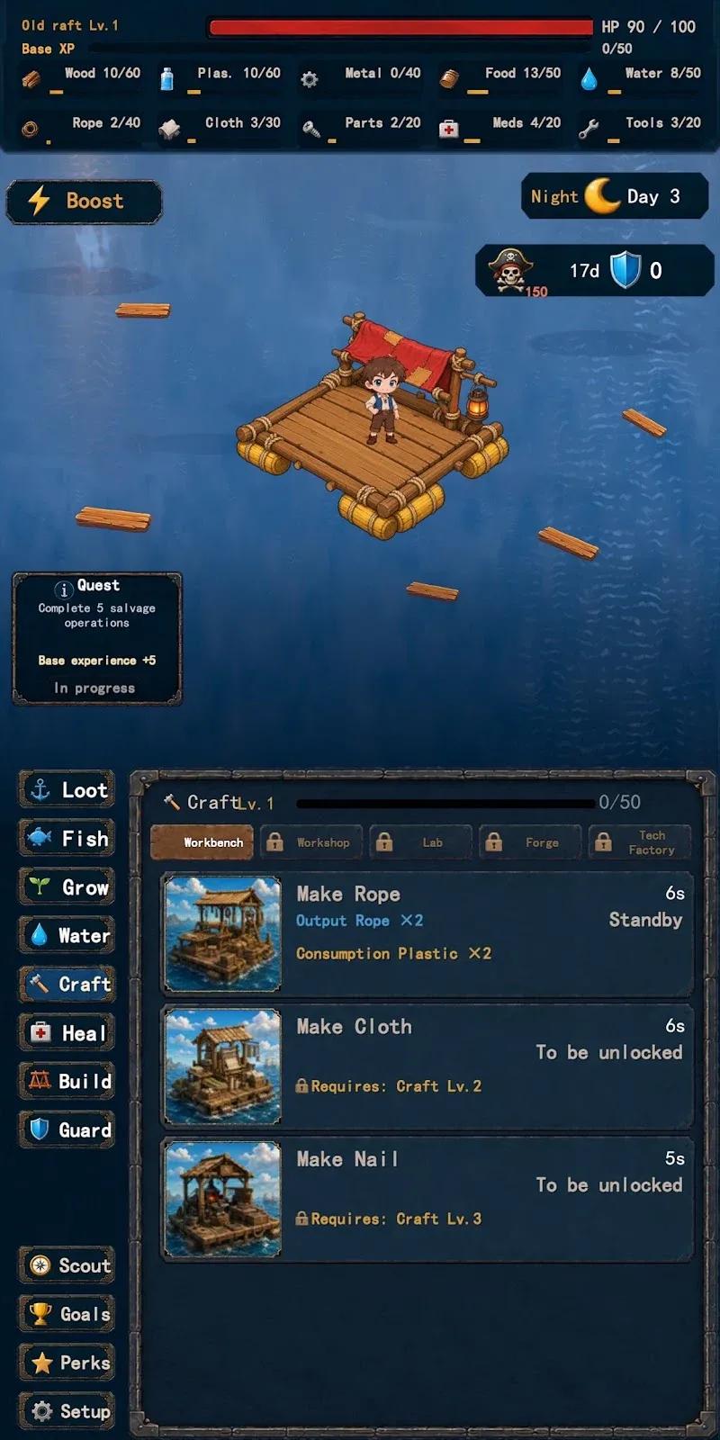 Raft Survival: Heaven Afloat Screenshot 3