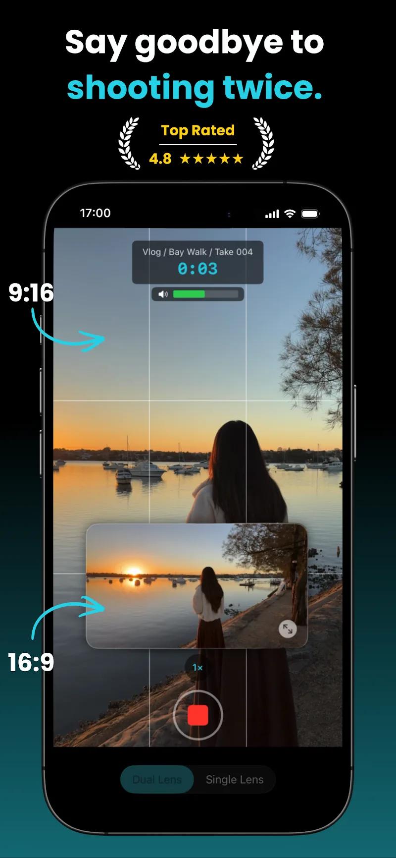 ContentCam: Dual Camera Video Screenshot 1
