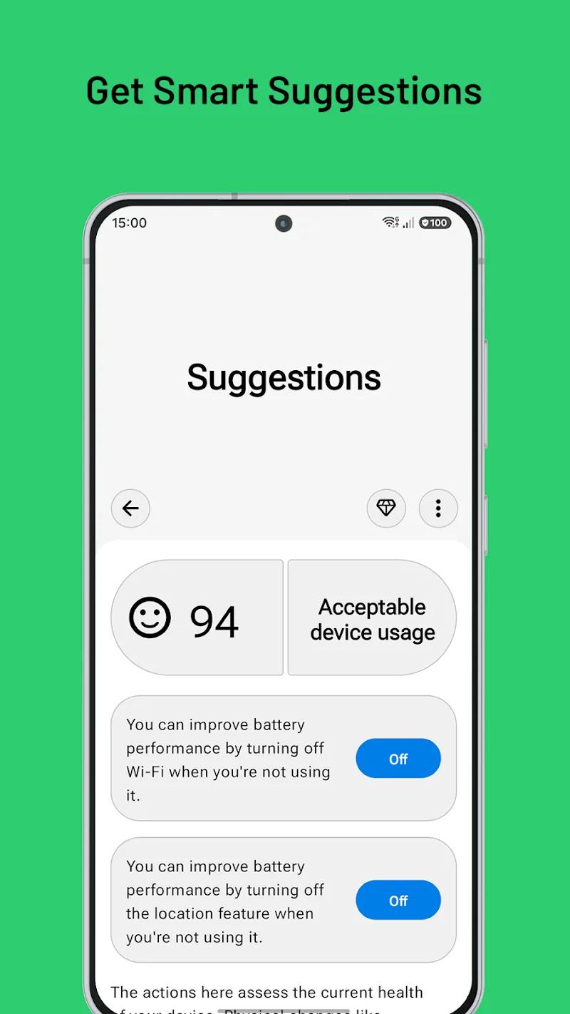 Device Care: System Monitor Screenshot 2
