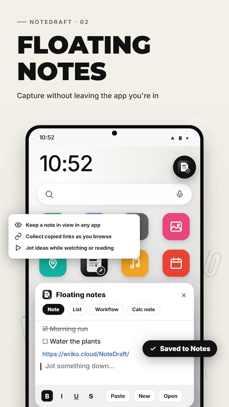 NoteDraft – Offline Notepad Screenshot 2