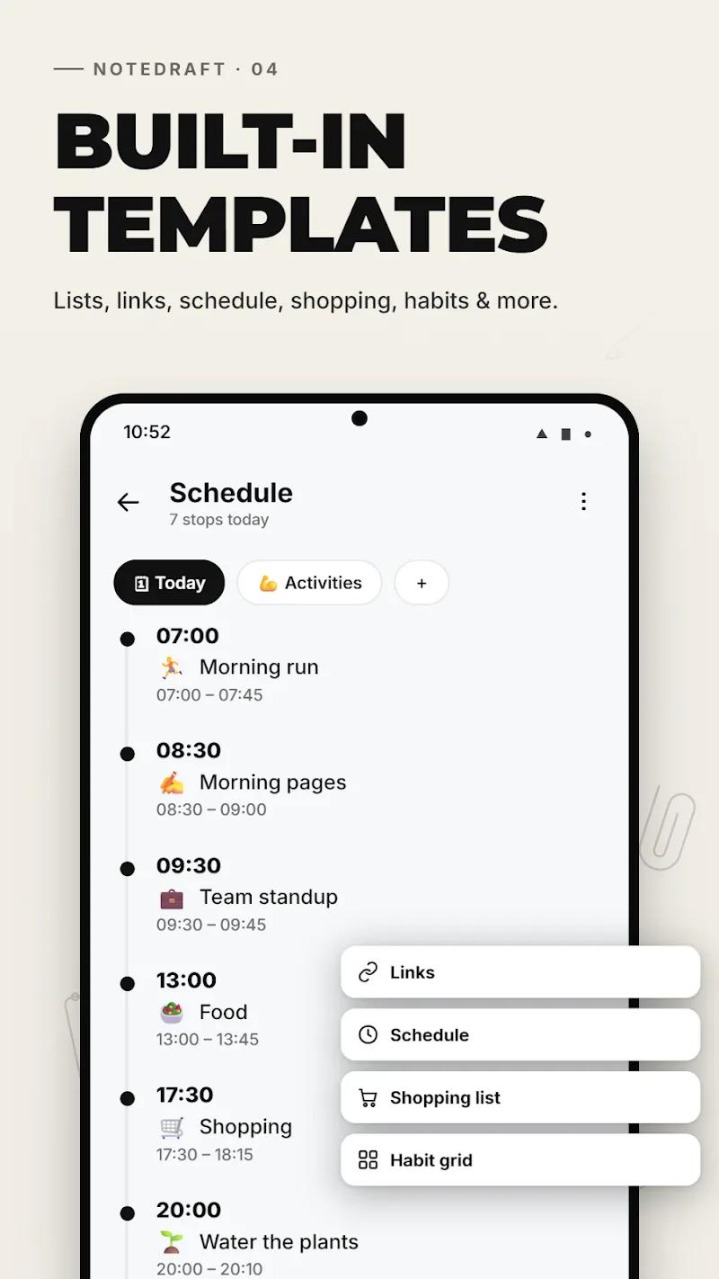 NoteDraft – Offline Notepad Screenshot 4