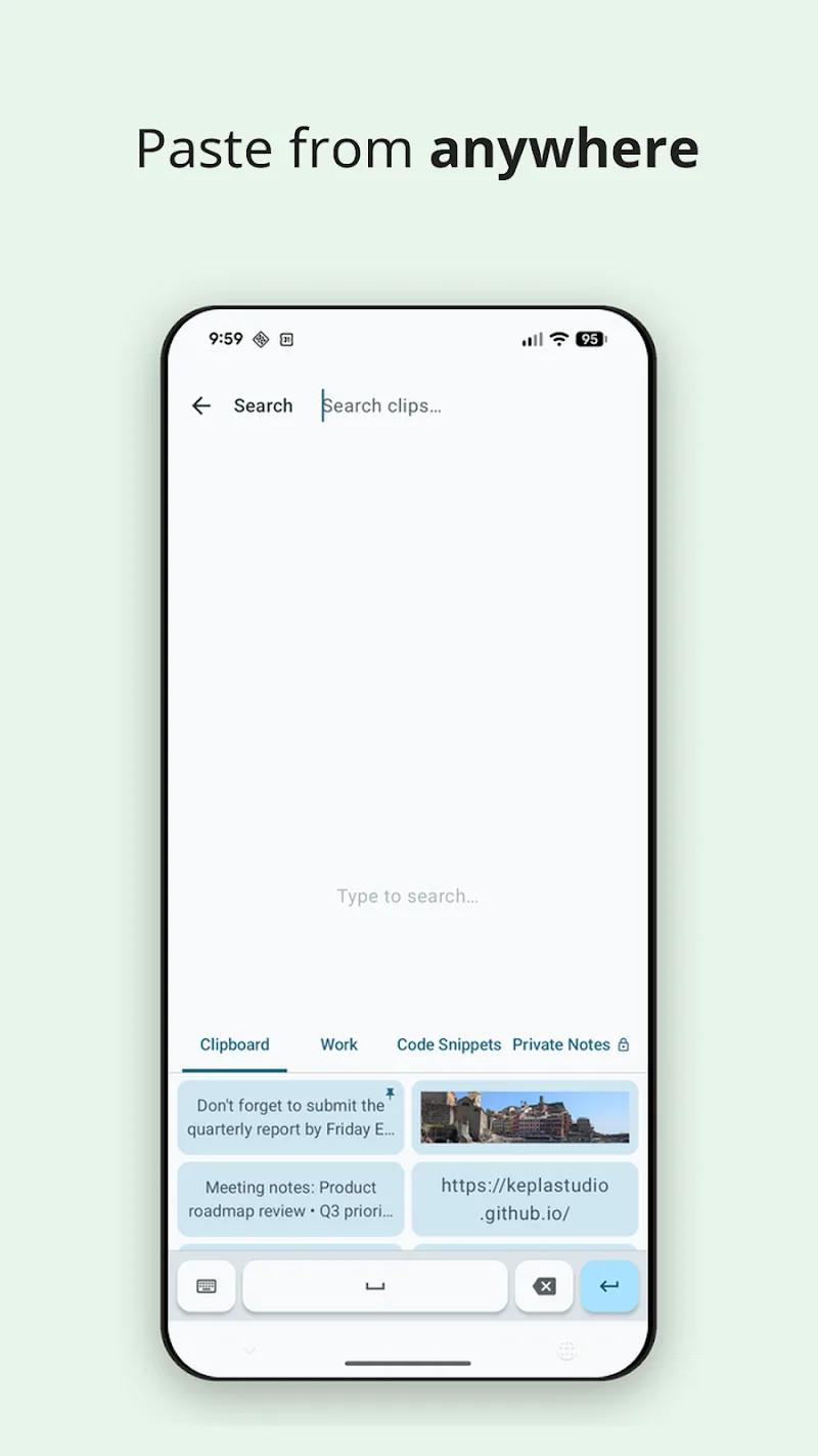 Pasteboard: Clipboard Manager Screenshot 2