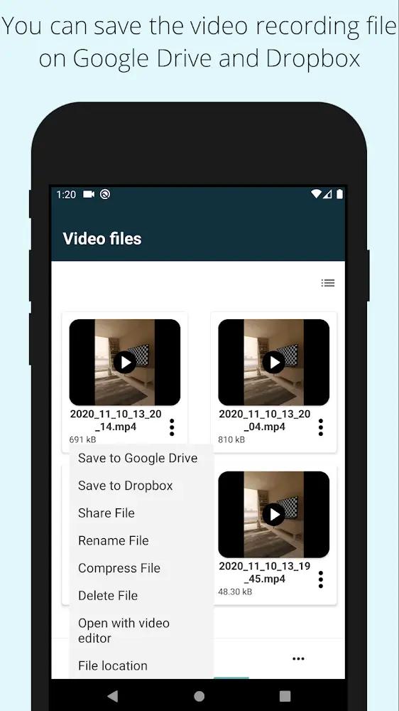 Background Video Recorder Screenshot 5