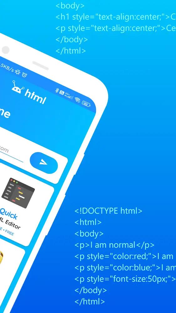 HTML Editor Mobile - AloHTML Screenshot 2