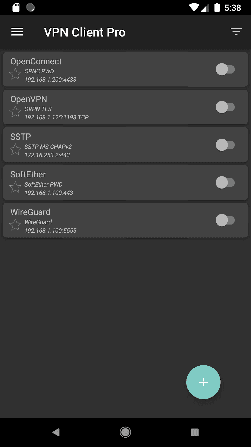 VPN Client Pro Screenshot 6