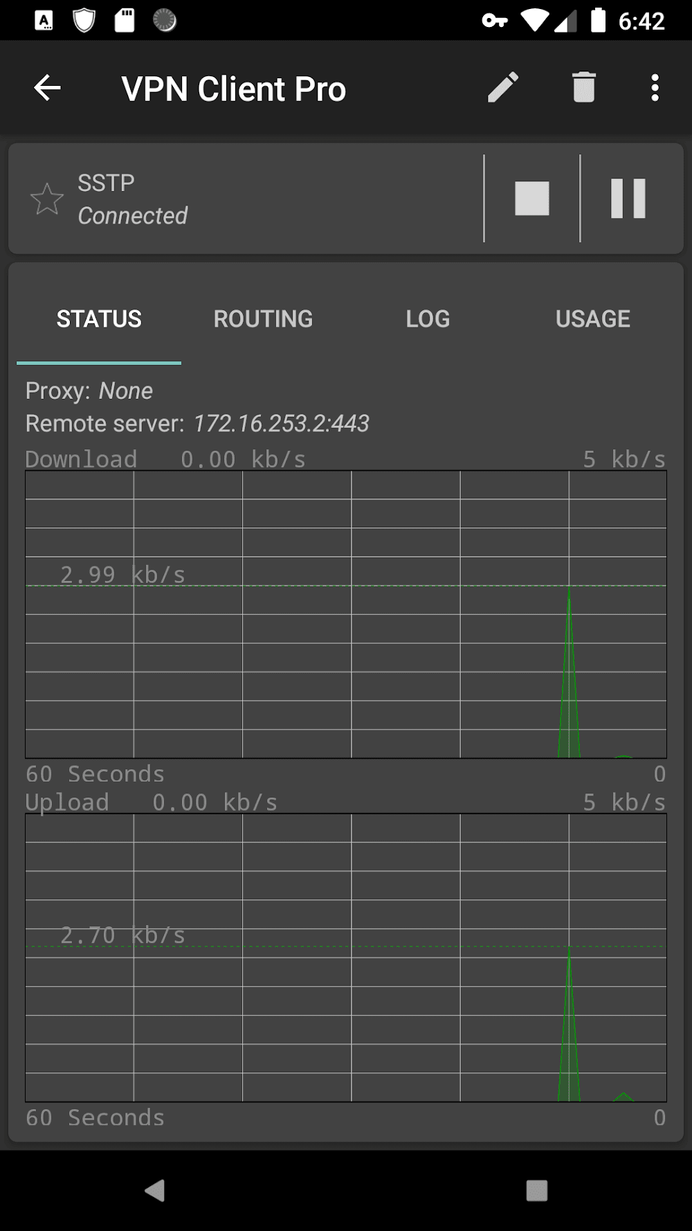 VPN Client Pro Screenshot 4