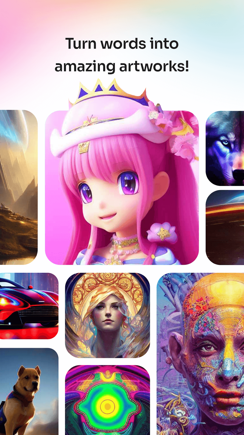 Wavesome.AI Image Generator Screenshot 1