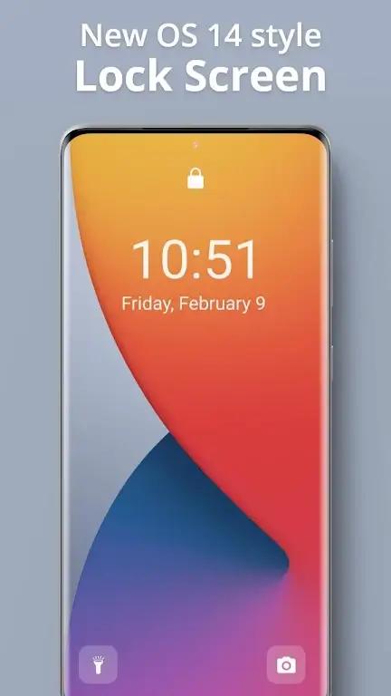 Lock Screen iOS15 Screenshot 1